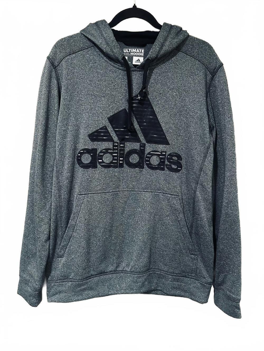 Adidas dark grey Pullover Hoodie